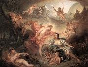 Francois Boucher ) Apollo Revealing his Divinity to the Shepherdess oil painting